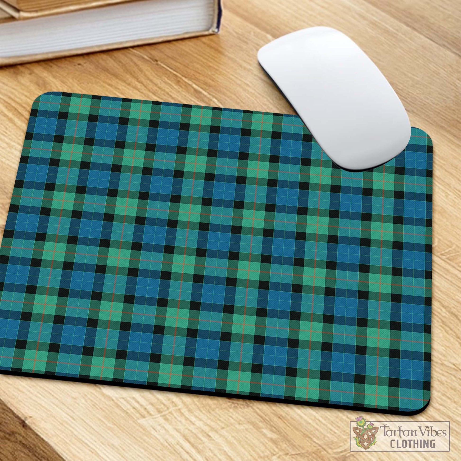 Tartan Vibes Clothing Gunn Ancient Tartan Mouse Pad