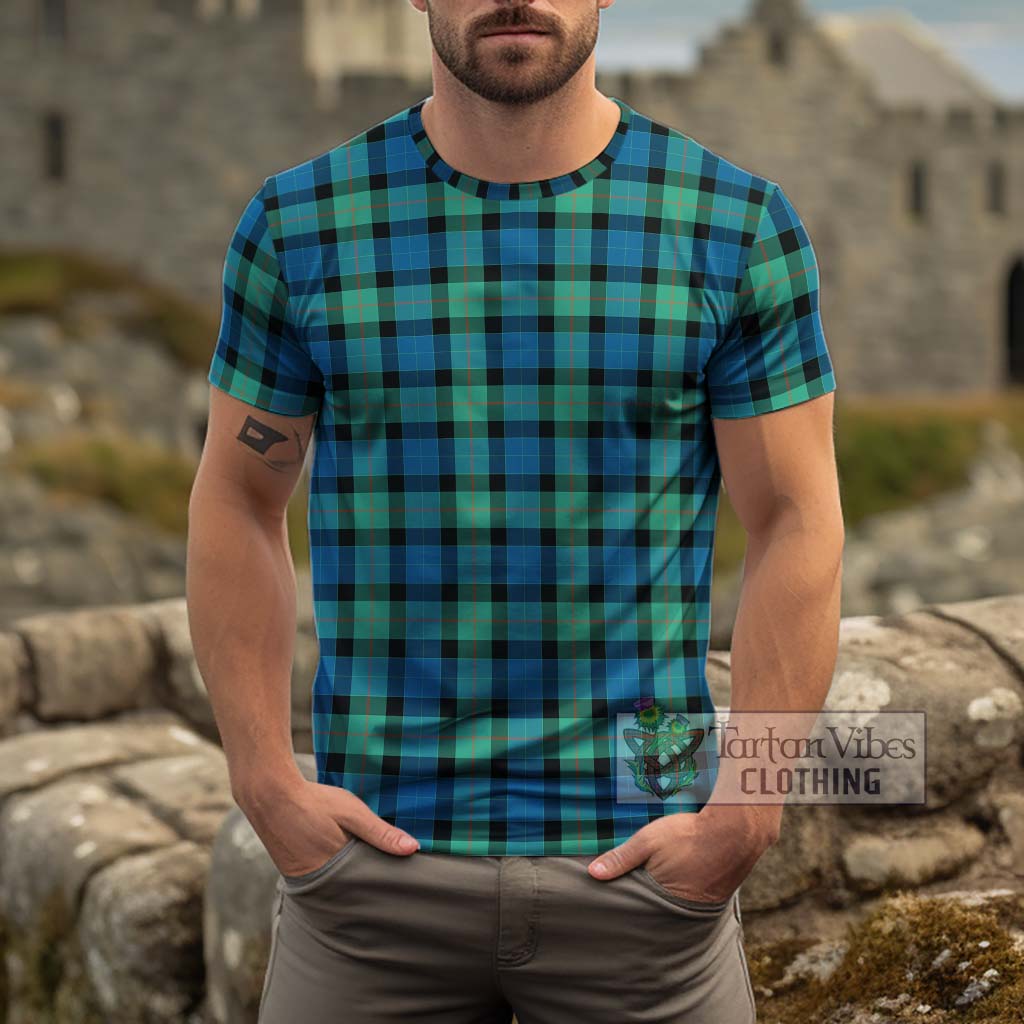 Gunn Ancient Tartan Cotton T-Shirt Men's Shirt - Tartanvibesclothing Shop