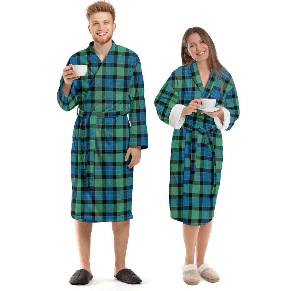 Gunn Ancient Tartan Bathrobe Unisex S - Tartan Vibes Clothing