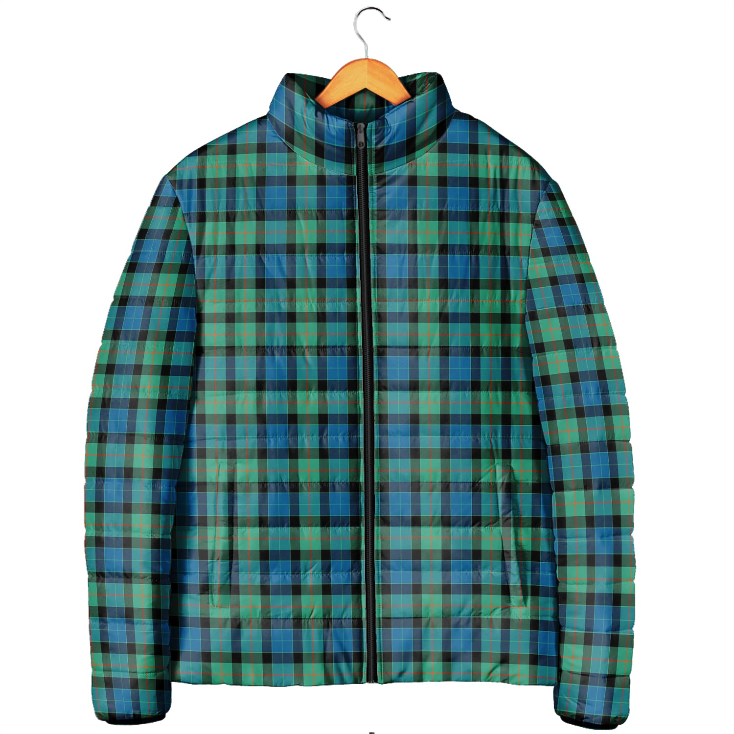 Gunn Ancient Tartan Padded Jacket Men's Padded Jacket - Tartan Vibes Clothing