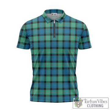 Gunn Ancient Tartan Zipper Polo Shirt