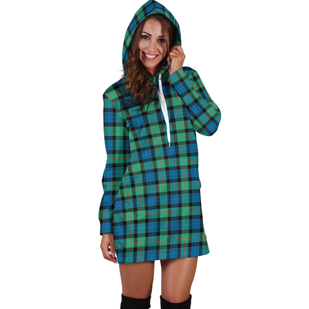 Gunn Ancient Tartan Hoodie Dress - Tartan Vibes Clothing