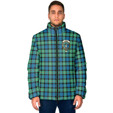 Gunn Ancient Tartan Padded Jacket with Family Crest