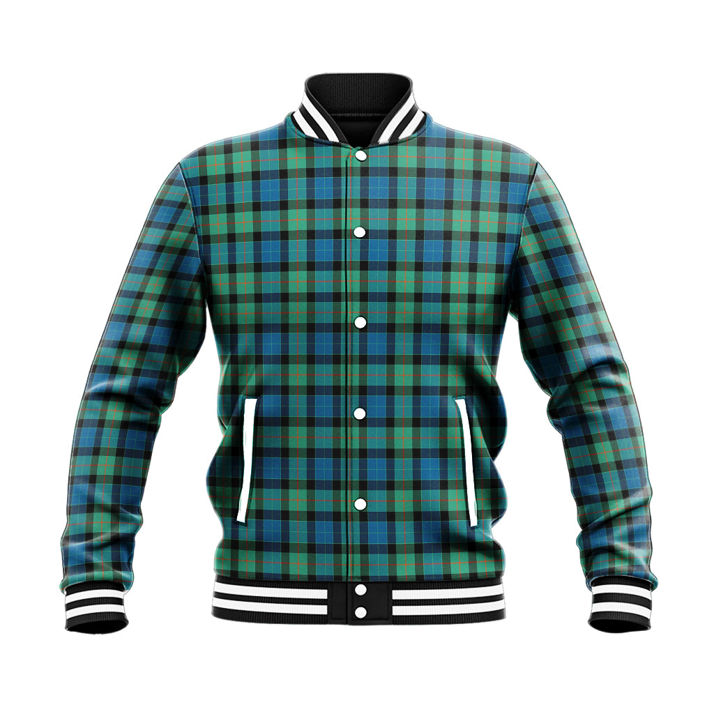 Gunn Ancient Tartan Baseball Jacket - Tartan Vibes Clothing