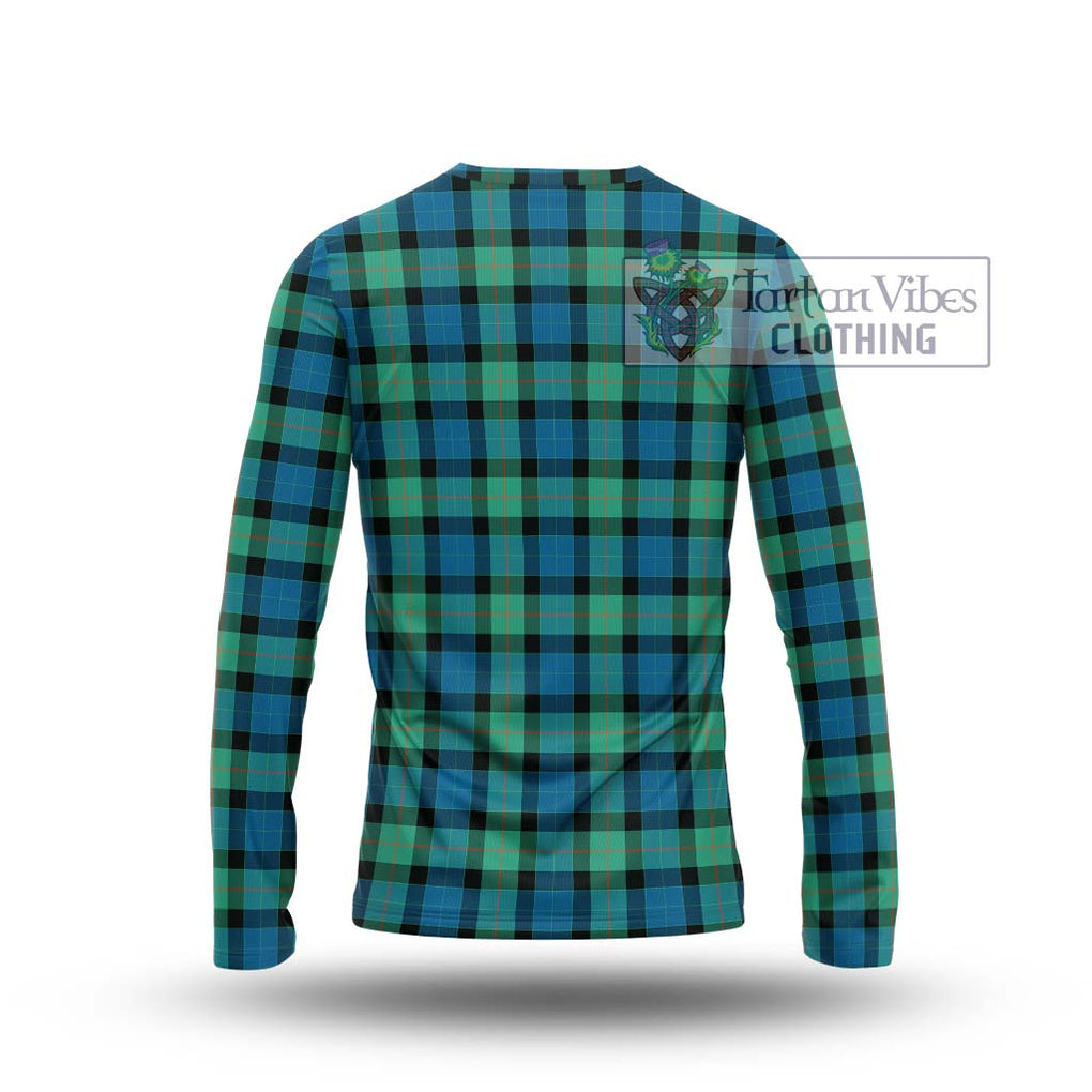 Gunn Ancient Tartan Long Sleeve T-Shirt with Family Crest DNA In Me Style - Tartanvibesclothing Shop