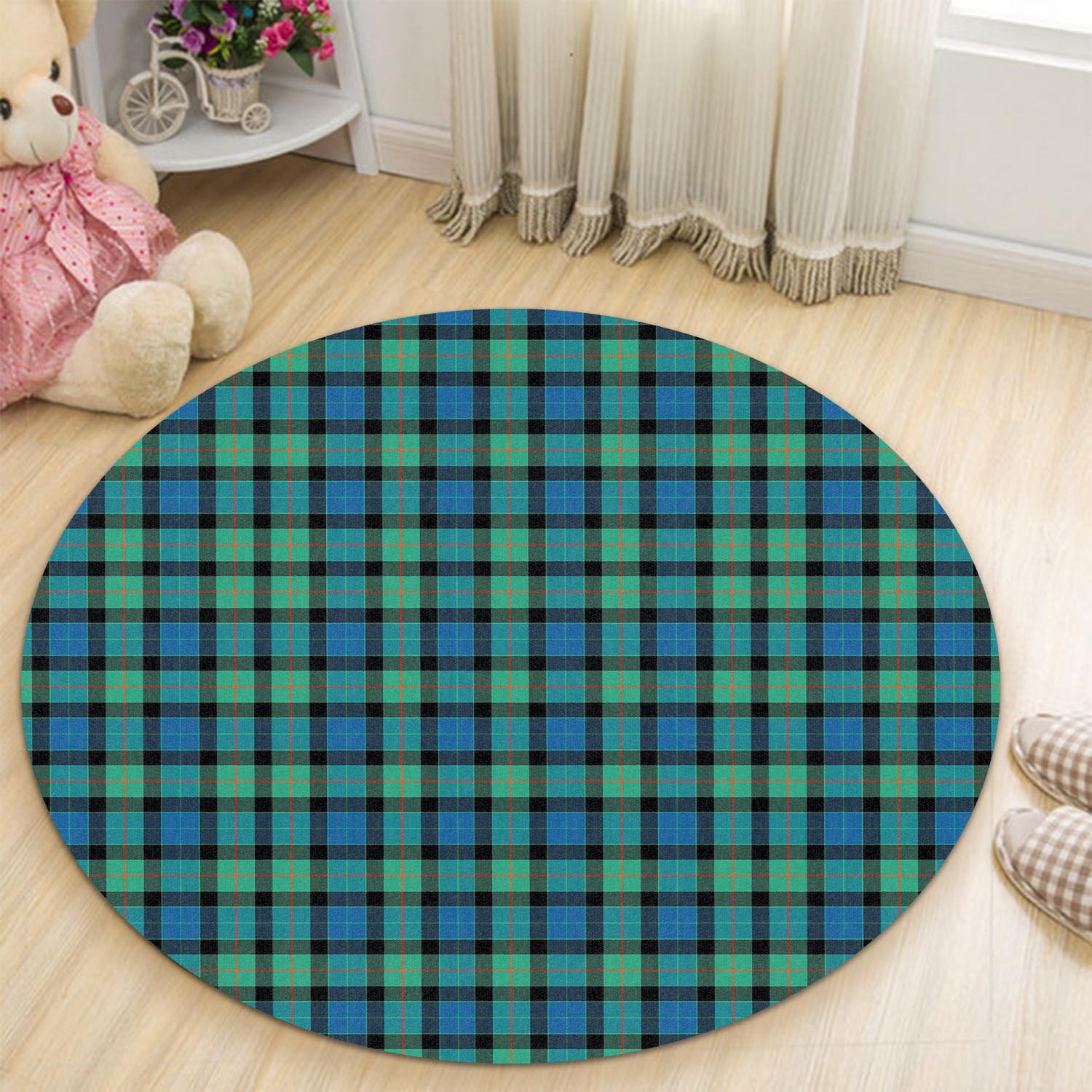 gunn-ancient-tartan-round-rug