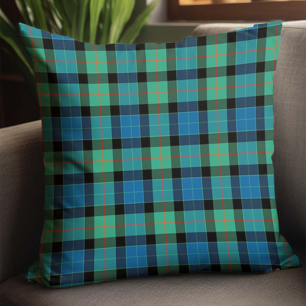 Gunn Ancient Tartan Pillow Cover - Tartanvibesclothing