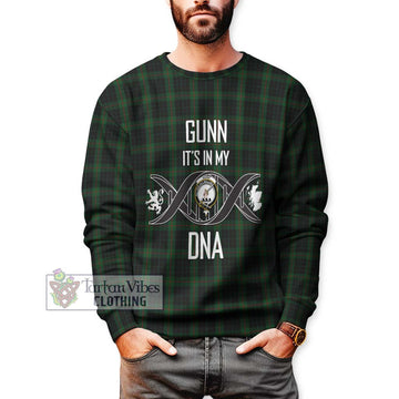 Gunn Logan Tartan Sweatshirt with Family Crest DNA In Me Style