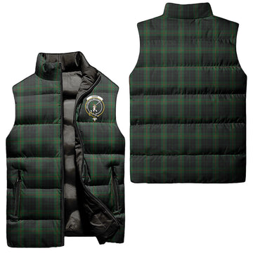 Gunn Logan Tartan Sleeveless Puffer Jacket with Family Crest