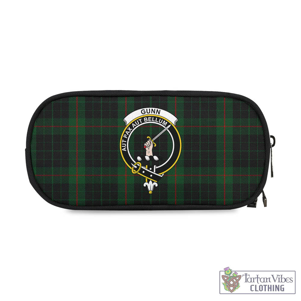 Tartan Vibes Clothing Gunn Logan Tartan Pen and Pencil Case with Family Crest