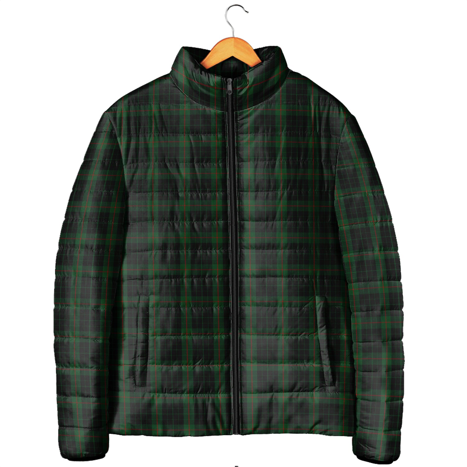 Gunn Logan Tartan Padded Jacket Men's Padded Jacket - Tartan Vibes Clothing