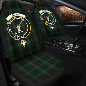 Gunn Logan Tartan Car Seat Cover with Family Crest