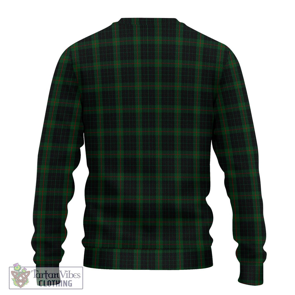 Gunn Logan Tartan Knitted Sweater with Family Crest DNA In Me Style - Tartanvibesclothing Shop