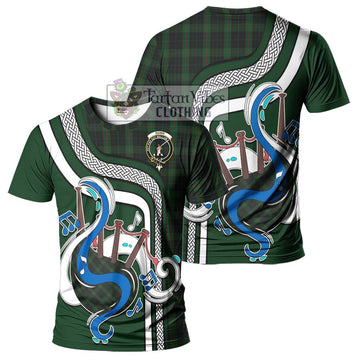 Gunn Logan Tartan T-Shirt with Epic Bagpipe Style