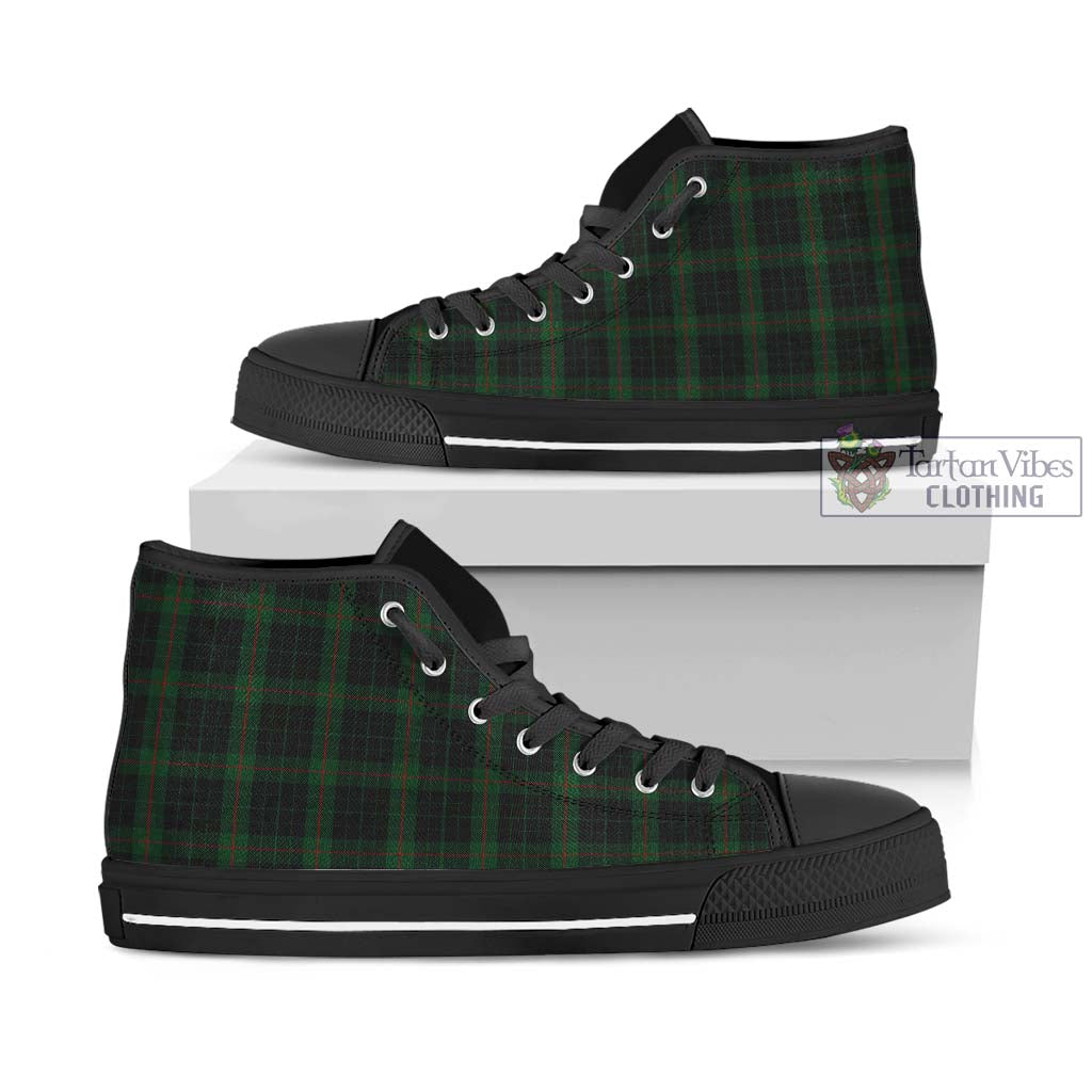 Tartan Vibes Clothing Gunn Logan Tartan High Top Shoes