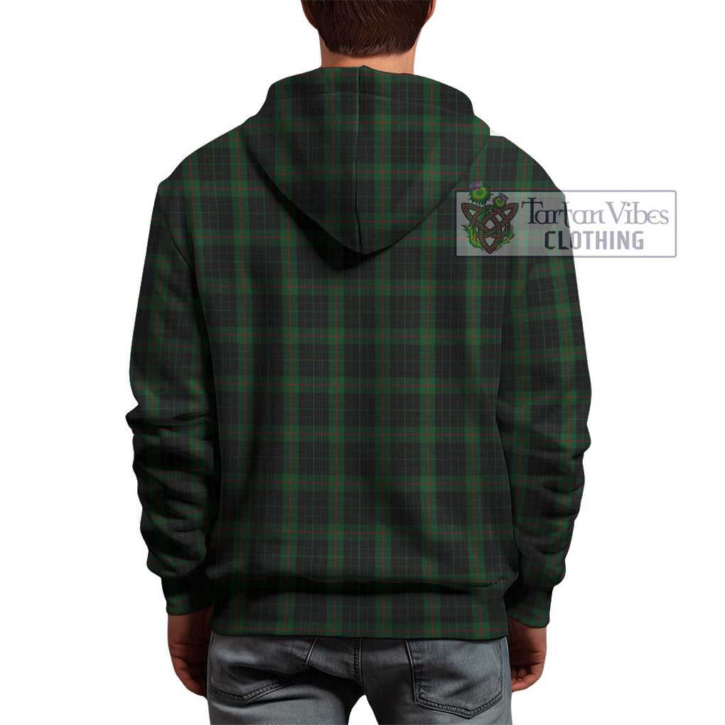 Gunn Logan Tartan Hoodie with Family Crest DNA In Me Style - Tartanvibesclothing Shop