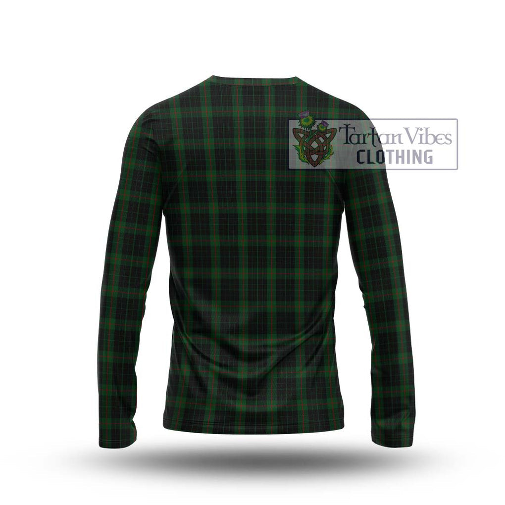 Gunn Logan Tartan Long Sleeve T-Shirt with Family Crest DNA In Me Style - Tartanvibesclothing Shop