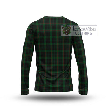 Gunn Logan Tartan Long Sleeve T-Shirt with Family Crest DNA In Me Style