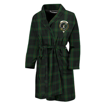 Gunn Logan Tartan Bathrobe with Family Crest