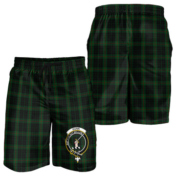 Gunn Logan Tartan Mens Shorts with Family Crest