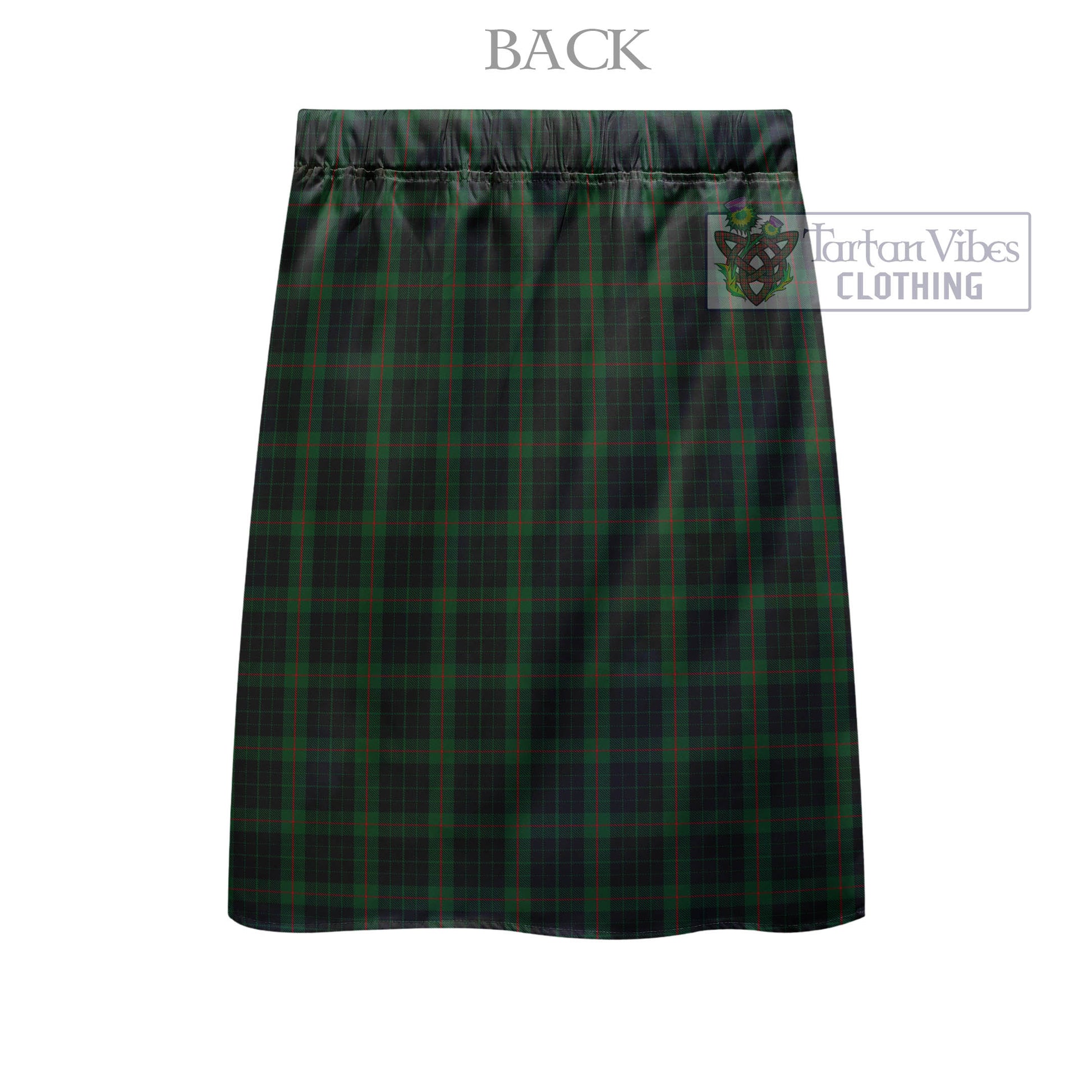 Tartan Vibes Clothing Gunn Logan Tartan Men's Pleated Skirt - Fashion Casual Retro Scottish Style