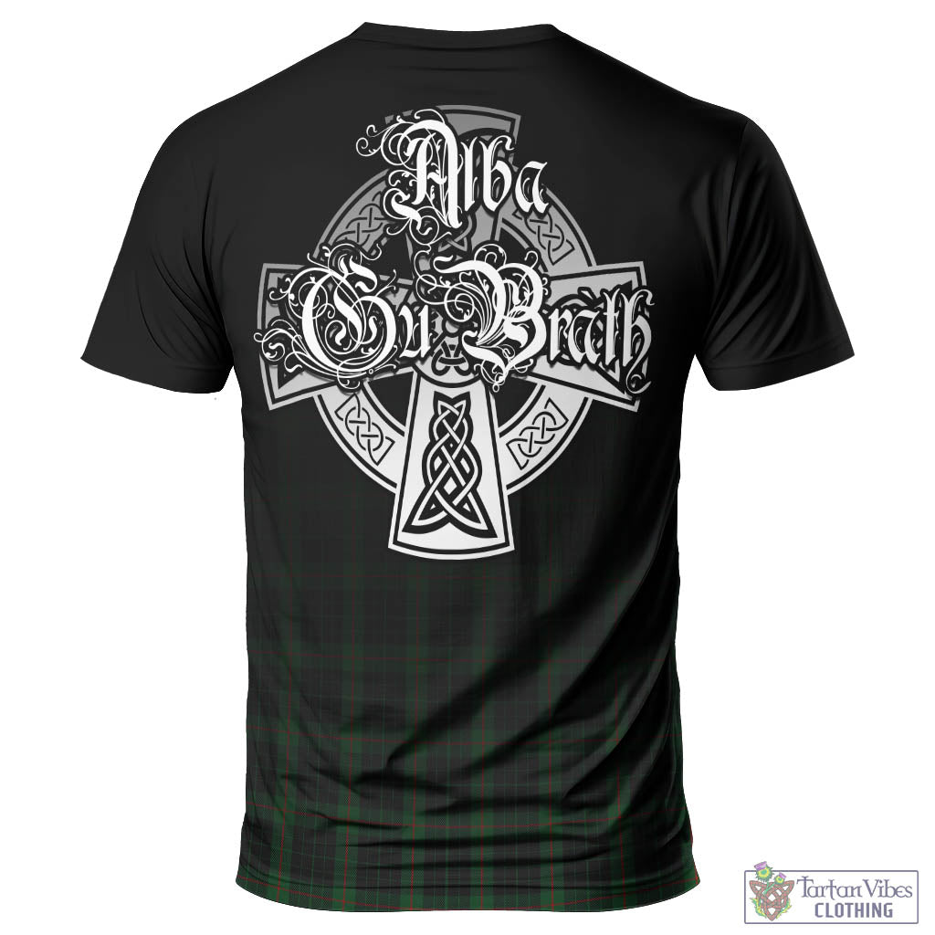 Tartan Vibes Clothing Gunn Logan Tartan T-Shirt Featuring Alba Gu Brath Family Crest Celtic Inspired