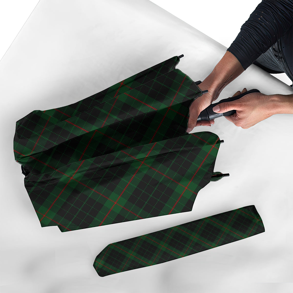 Gunn Logan Tartan Umbrella - Tartanvibesclothing