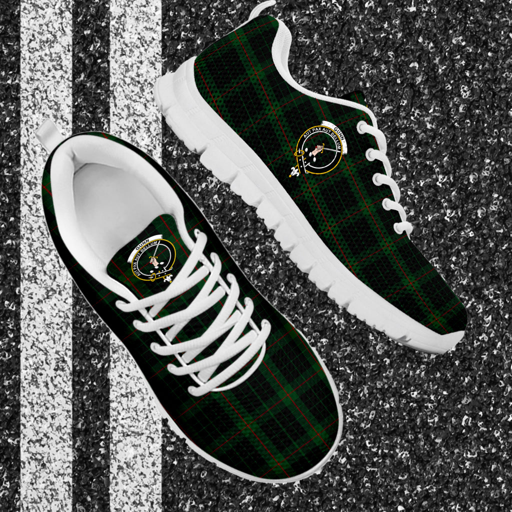 Gunn Logan Tartan Sneakers with Family Crest - Tartan Vibes Clothing