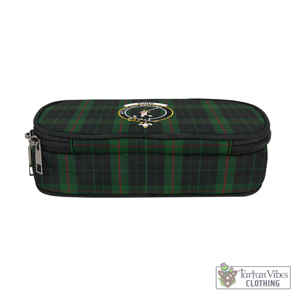 Tartan Vibes Clothing Gunn Logan Tartan Pen and Pencil Case with Family Crest