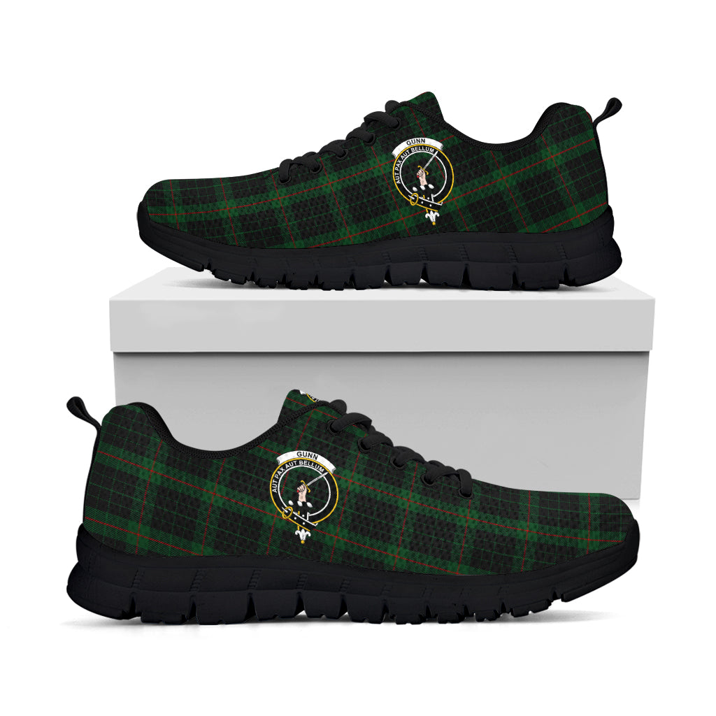 Gunn Logan Tartan Sneakers with Family Crest - Tartan Vibes Clothing