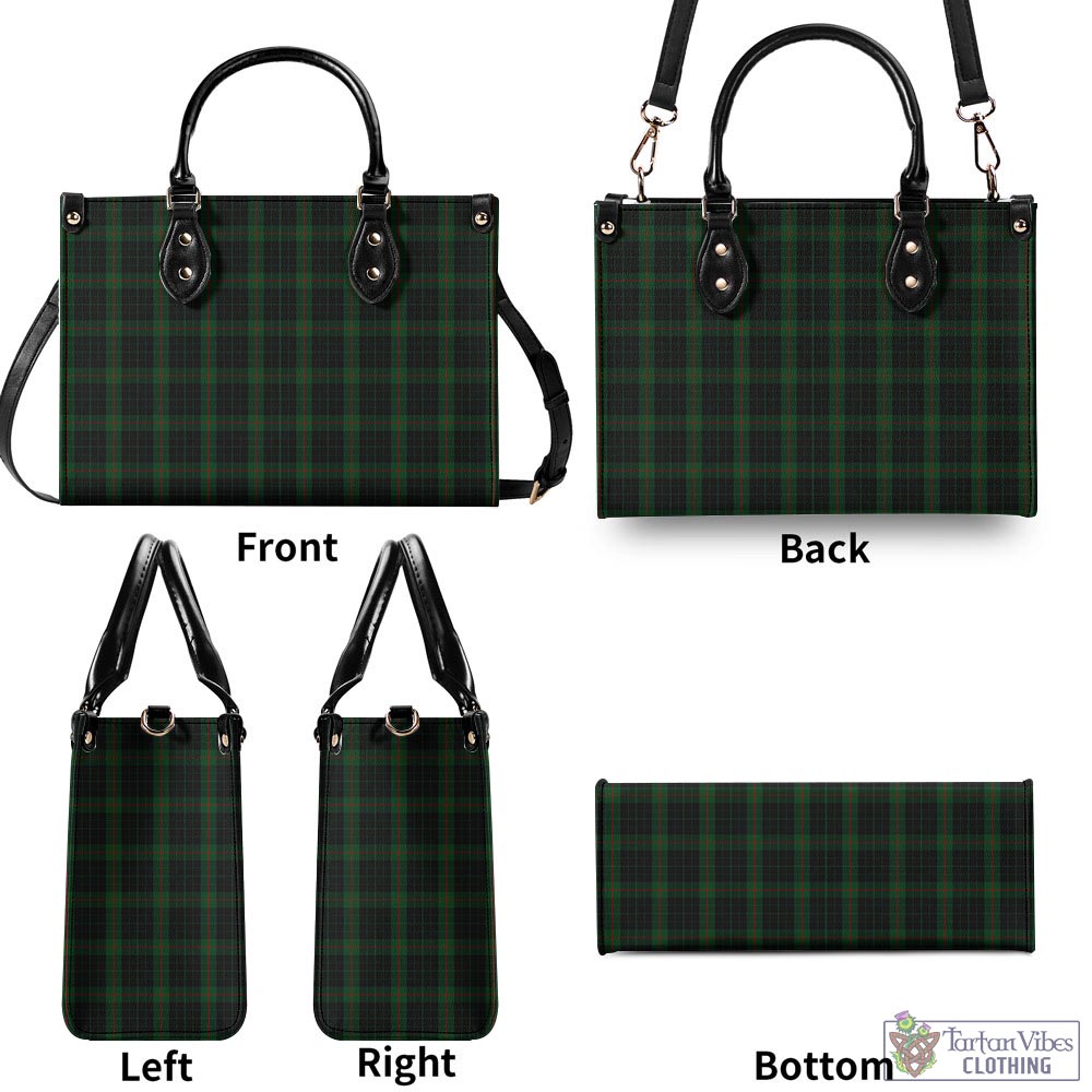 Tartan Vibes Clothing Gunn Logan Tartan Luxury Leather Handbags