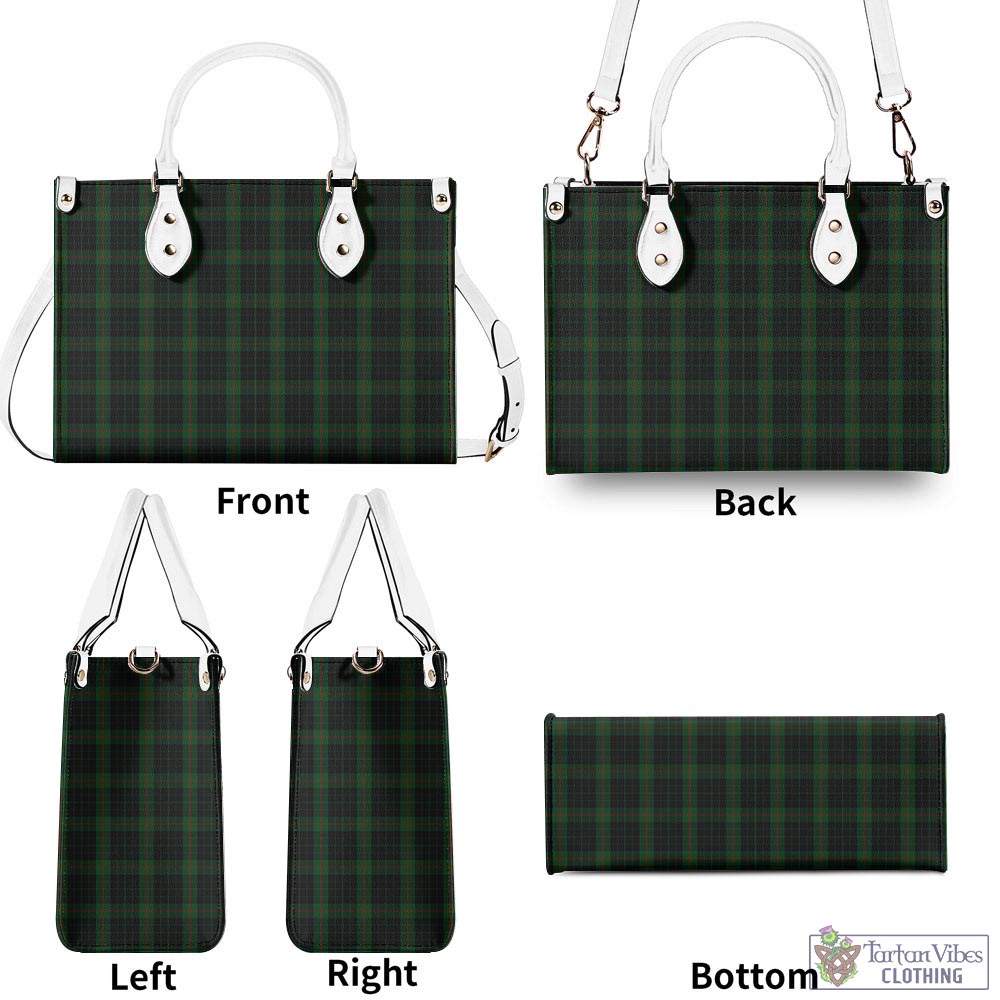 Tartan Vibes Clothing Gunn Logan Tartan Luxury Leather Handbags