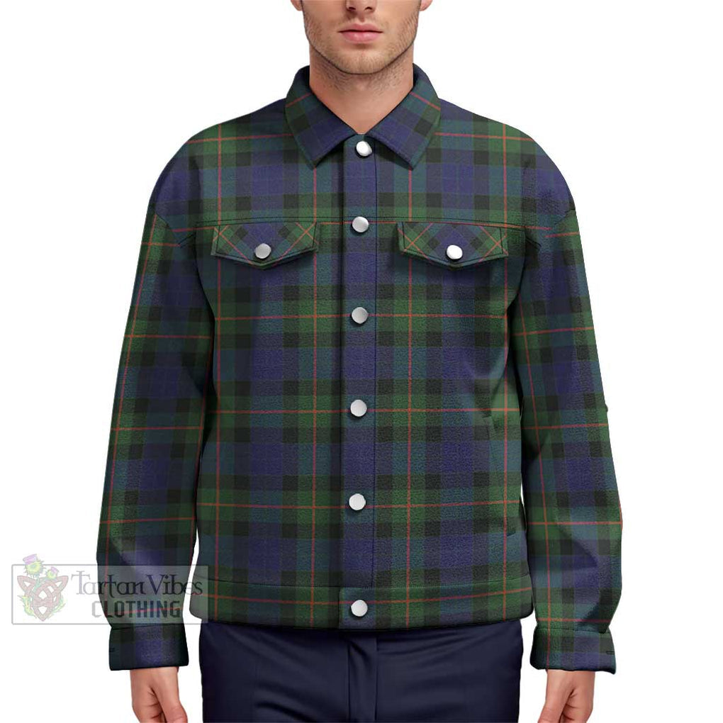 Gunn Modern Tartan Unisex Lapel Cotton Jacket Unisex - Tartan Vibes Clothing