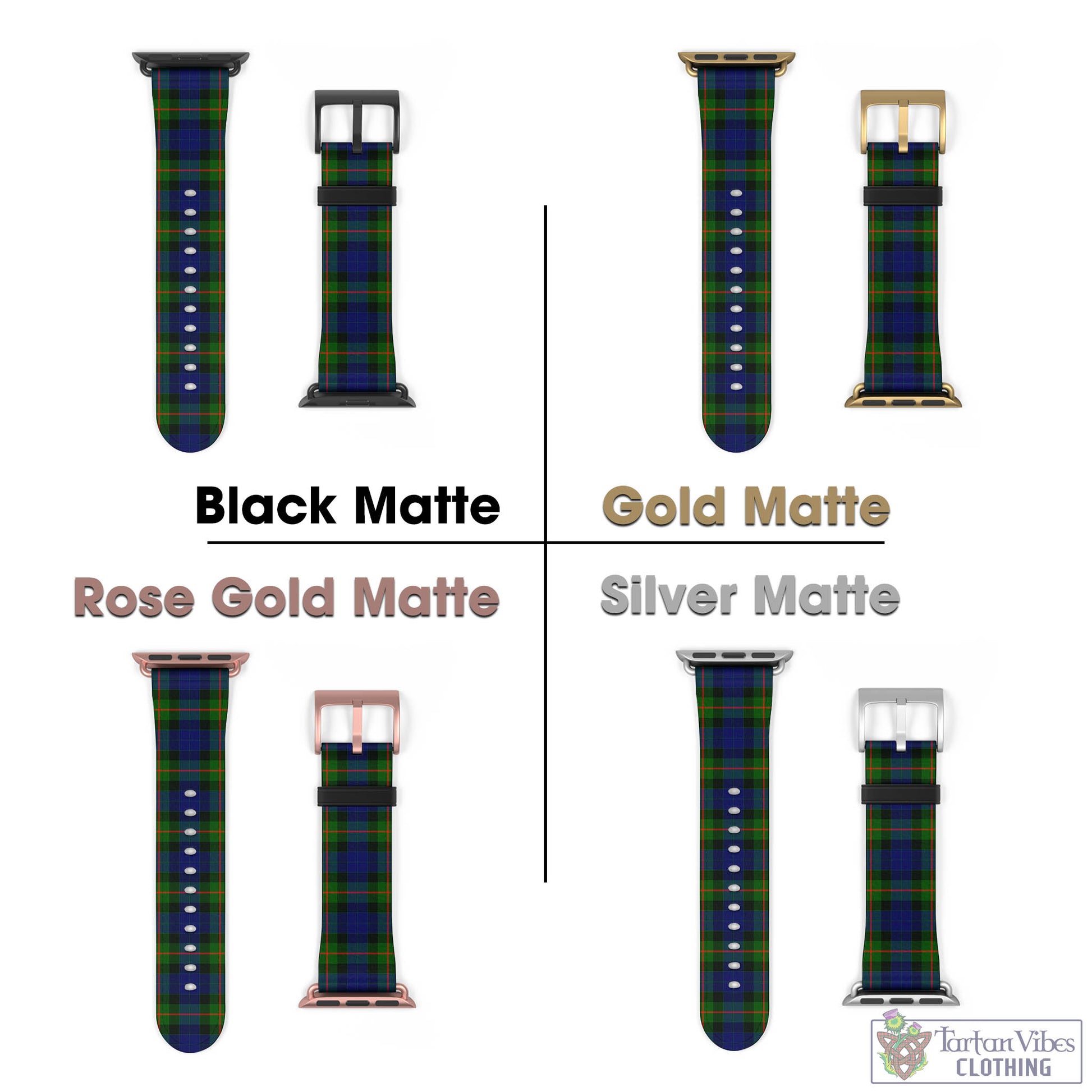 Tartan Vibes Clothing Gunn Modern Tartan Watch Band