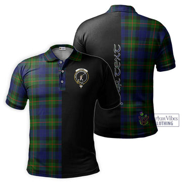 Gunn Modern Tartan Polo Shirt with Family Crest and Half Of Me Style