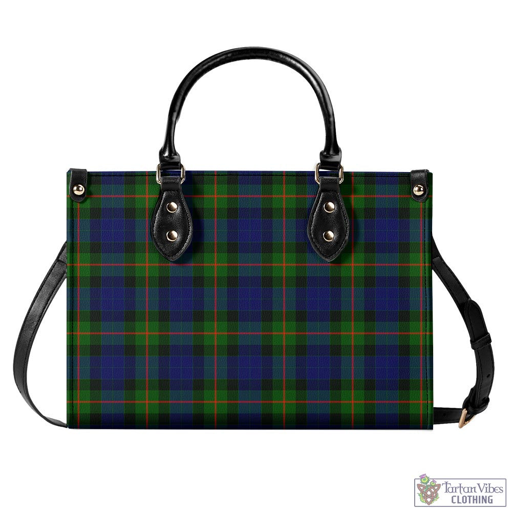 Tartan Vibes Clothing Gunn Modern Tartan Luxury Leather Handbags