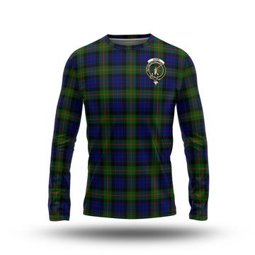 Gunn Modern Tartan Long Sleeve T-Shirt with Family Crest