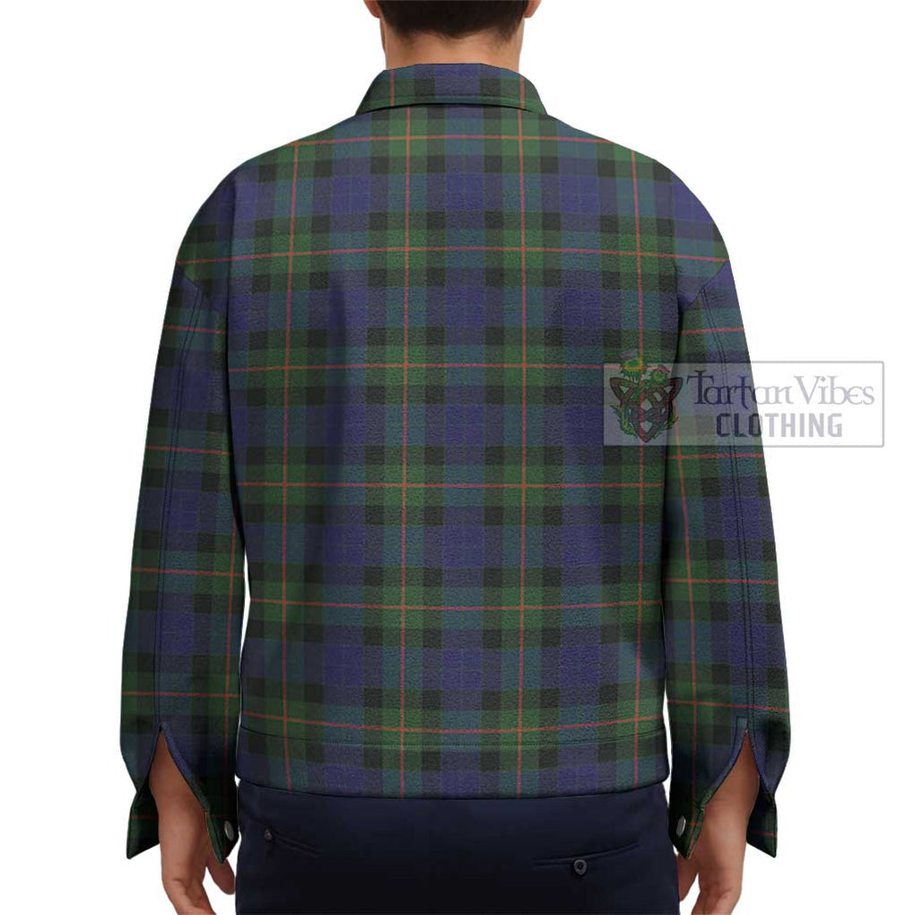 Gunn Modern Tartan Unisex Lapel Cotton Jacket - Tartan Vibes Clothing