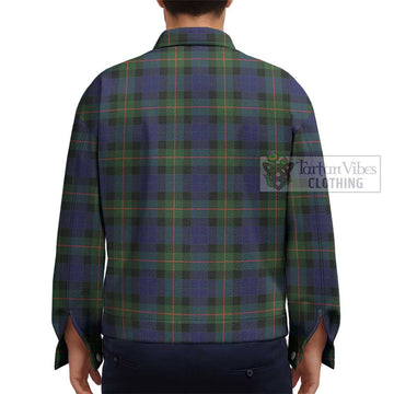 Gunn Modern Tartan Unisex Lapel Cotton Jacket