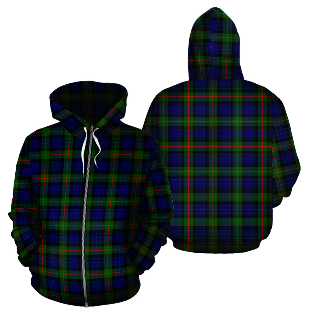 Gunn Modern Tartan Hoodie - Tartan Vibes Clothing