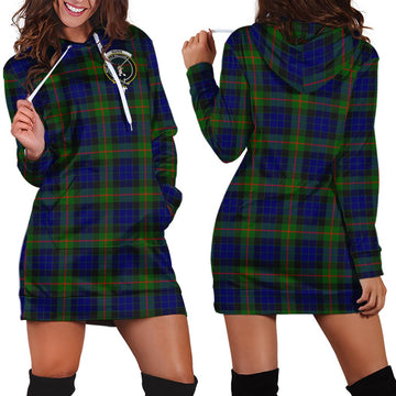 Gunn Modern Tartan Hoodie Dress with Family Crest