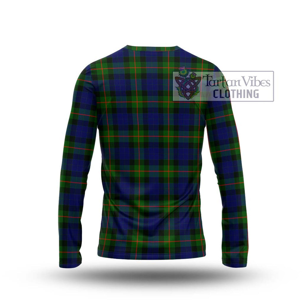 Gunn Modern Tartan Long Sleeve T-Shirt with Family Crest DNA In Me Style - Tartanvibesclothing Shop