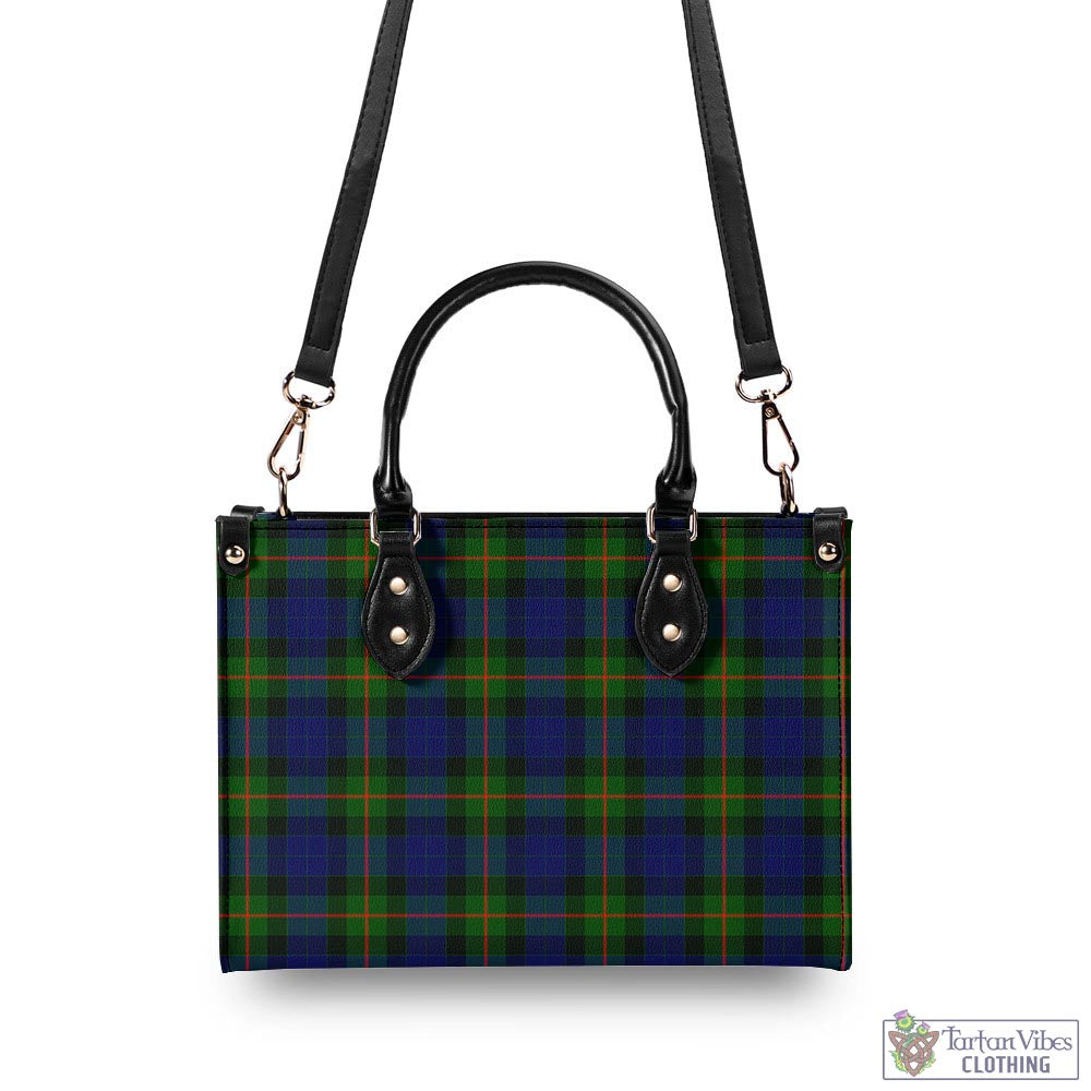 Tartan Vibes Clothing Gunn Modern Tartan Luxury Leather Handbags