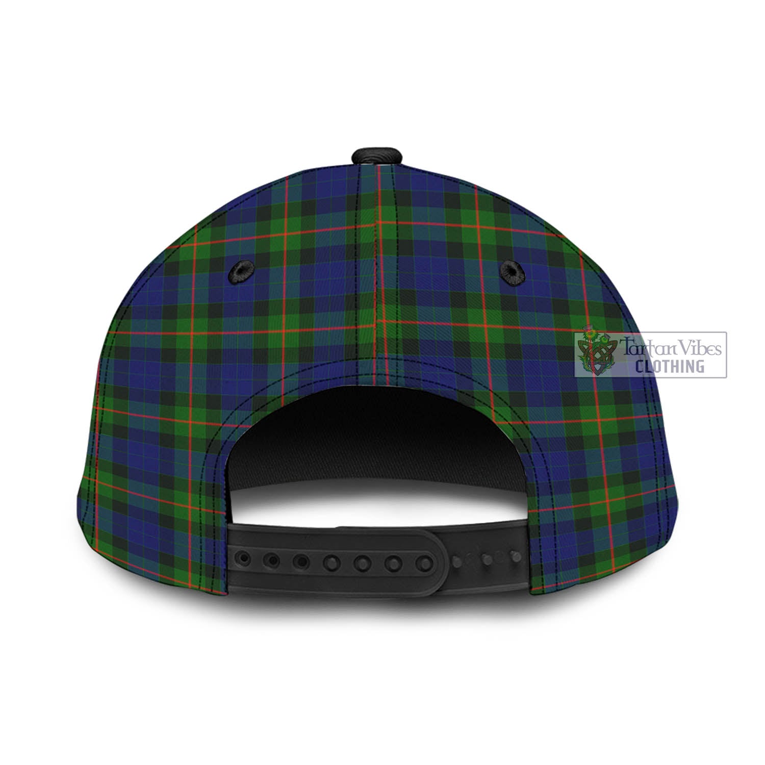 Tartan Vibes Clothing Gunn Modern Tartan Classic Cap with Family Crest In Me Style