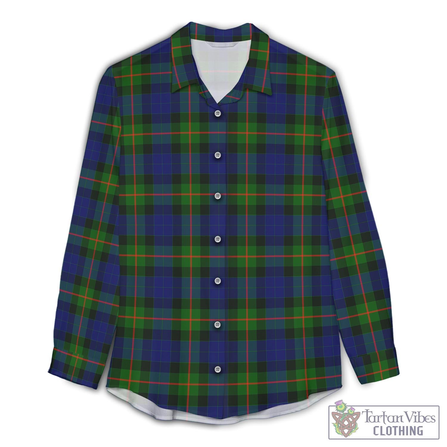 Gunn Modern Tartan Womens Casual Shirt