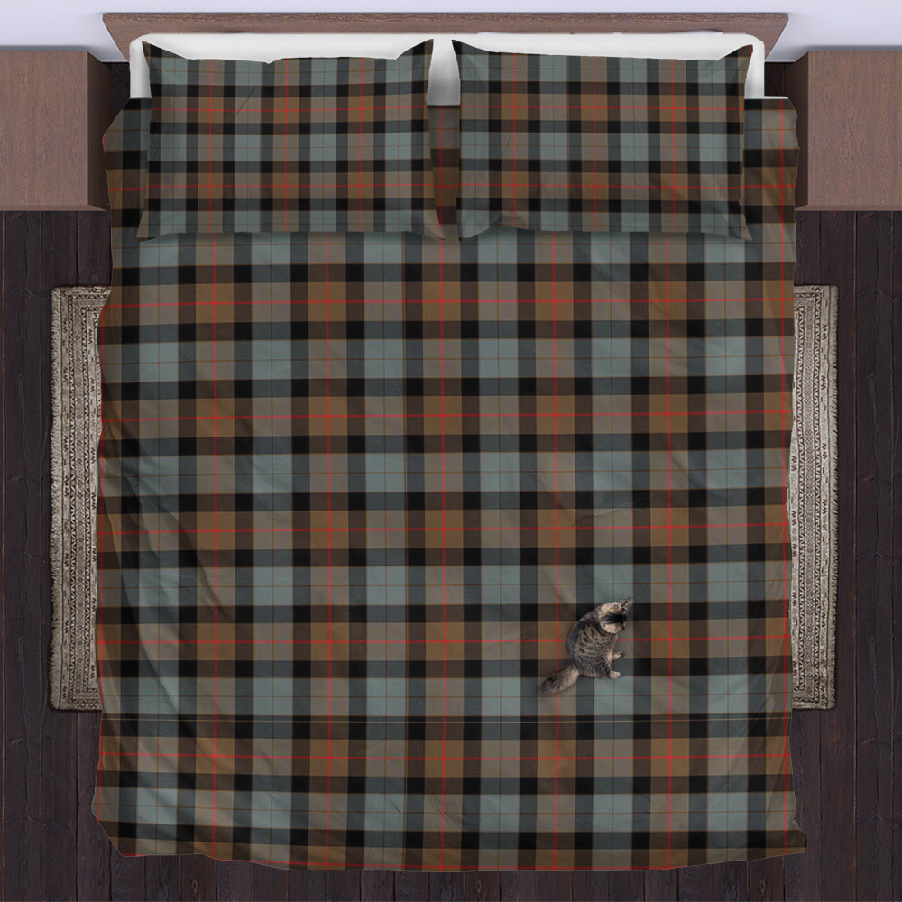 Gunn Weathered Tartan Bedding Set US Bedding Set - Tartan Vibes Clothing