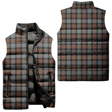 Gunn Weathered Tartan Sleeveless Puffer Jacket