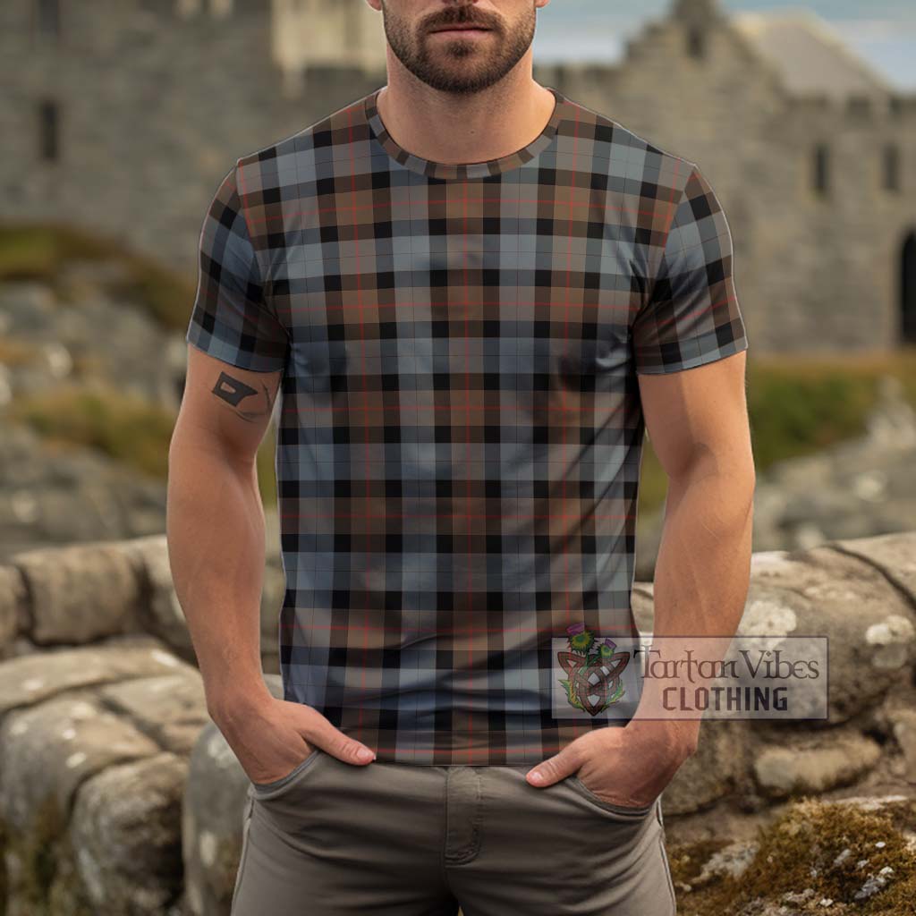 Gunn Weathered Tartan Cotton T-Shirt Men's Shirt - Tartanvibesclothing Shop