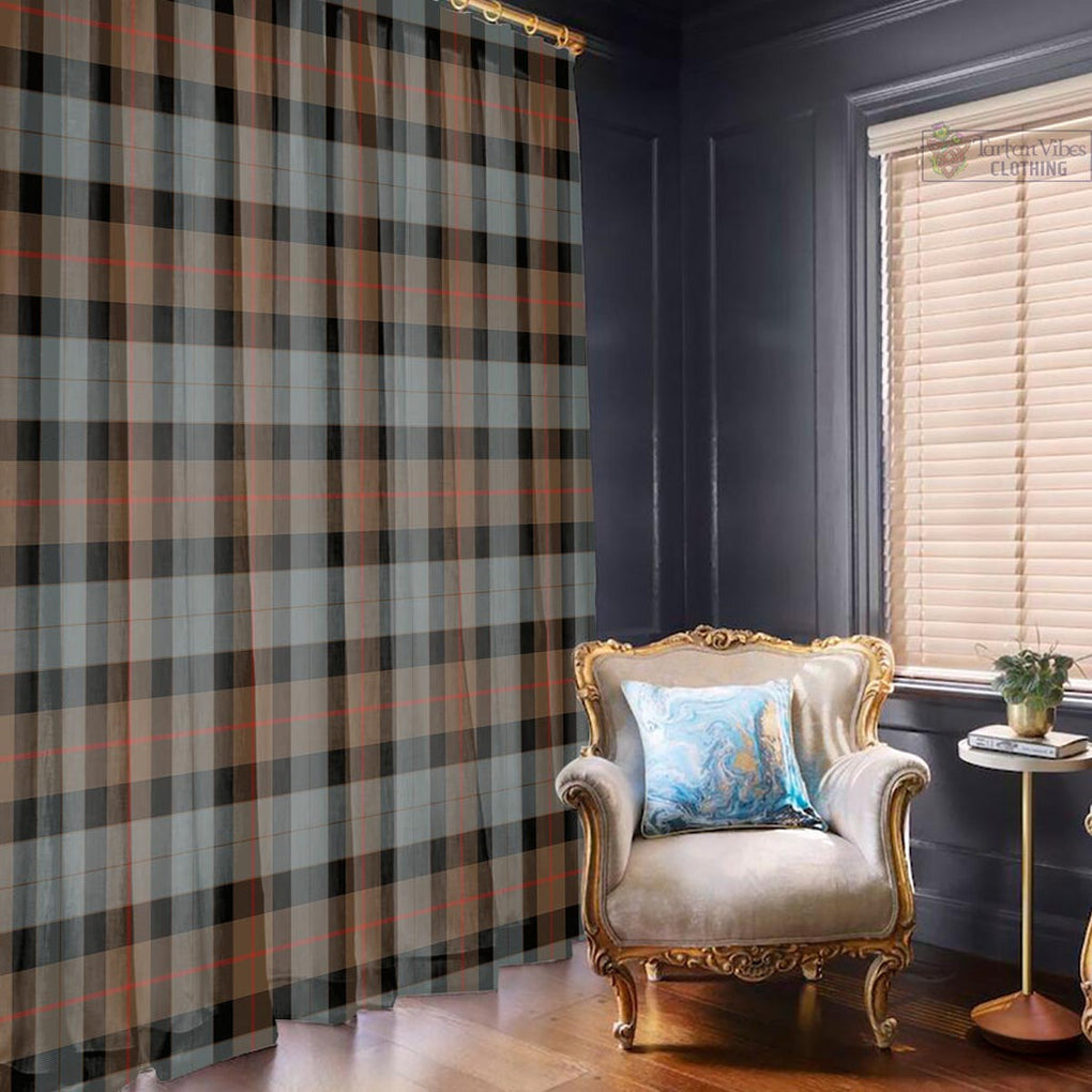 Gunn Weathered Tartan Window Curtain