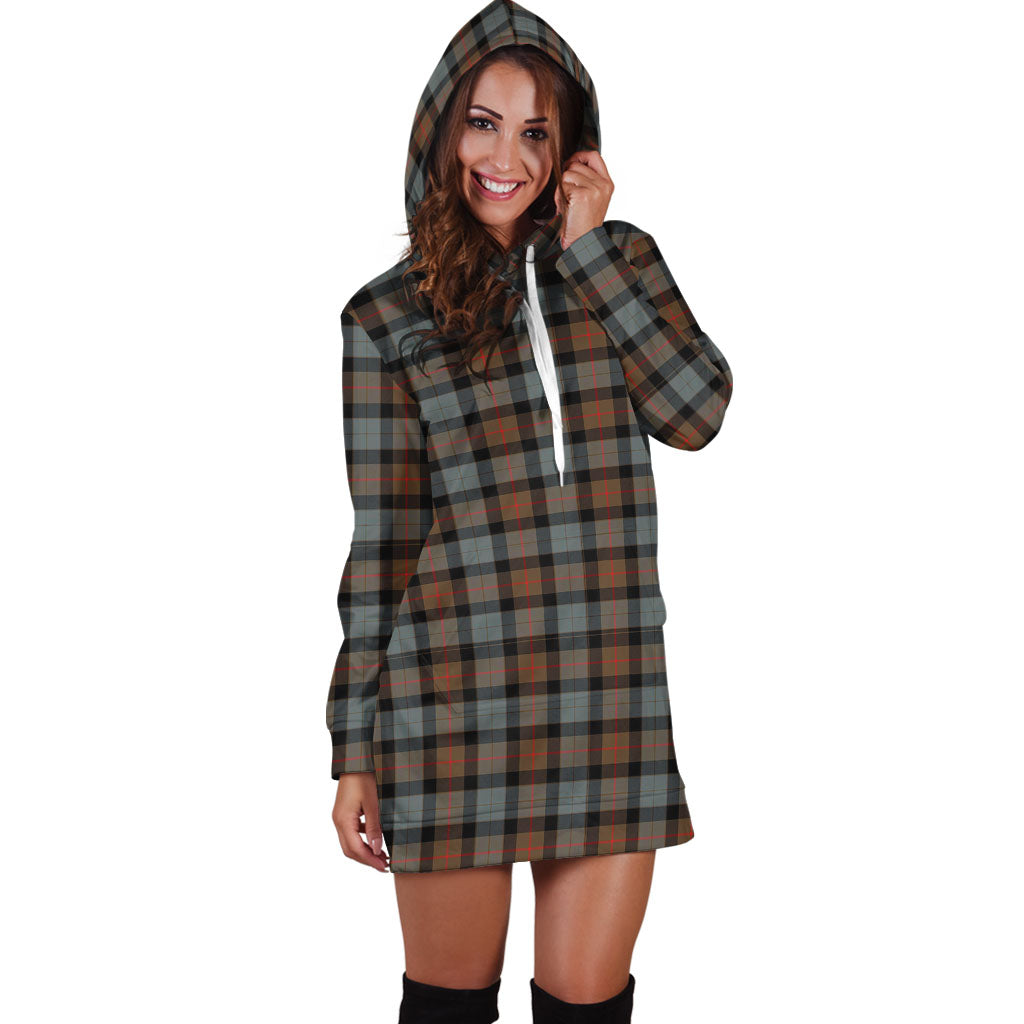 Gunn Weathered Tartan Hoodie Dress - Tartan Vibes Clothing